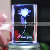 top grade 3d laser engraved crystal cube for souvenir gift                        
                                                Quality Choice