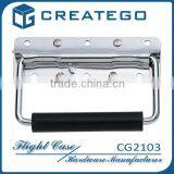 Zinc Coated Flight Case Sprung Handle thumbnail-1