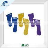 6 Colors Pair/Set TPR Sports FOOT MARK thumbnail-2