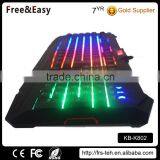Cool LED Illuminated Ergonomic Backlit Gaming Keyboard Manufacturer Quality Choice thumbnail-5