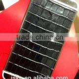 Best Selling 24kt Gold With Genuine Leather Custom Housing for IPhone 6s Case thumbnail-6