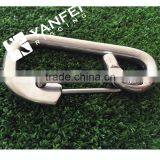 Stainless Steel Delta Simple Snap Hook With Eye thumbnail-2