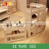 Natural white forniture waterproof combination shoe rack
