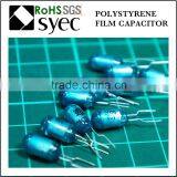 Tight Tolerances Radial Lead 911J 63V Polystyrene Film Capacitor