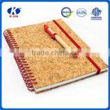 China Manufacturer Cork Paper Notebook for Sale thumbnail-2