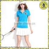 100%cotton Custom Badminton Sport Wear For Women thumbnail-5