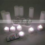HOT SALE Rechargeable Led Multicolor Tealights With Cups thumbnail-4