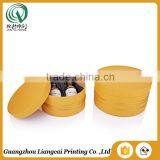 Eco-friendly Recycled Matt Full Color Printing Round Cardboard Wine Box Round Wine Tube Box thumbnail-1