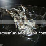 Customizing Square Acrylic Display Case Acrylic Shoe Display Case