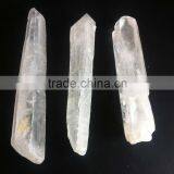 Tibetan Quartz Crystal Point/ Raw Crystal Healing Wand thumbnail-3