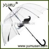 23" Apollo Transparent Umbrella, Clear Bubble Dome Umbrella thumbnail-2