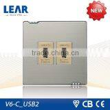 2015 New Dual Usb Wall Charger