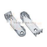 YL-(K)6103 WARDROBE ROD RAIL SOCKET END SUPPORT OVAL BRACKET 74MM X 20MM CP