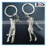 3D Sports Badminton and Shuttlecock Racket Keychain Sets for Sportsmen thumbnail-3