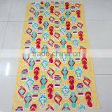 2016 Top Sale Slipper Printed Casual Beach Towel Play Time Printed Towel thumbnail-2