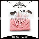 12pcs Pink Popular Full Set Make Up Brush