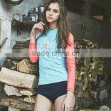 2016 Women Rash Guard,MMA Rash Vest+Pants thumbnail-4