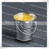 Festival Citronella Candle in Metal Bucket