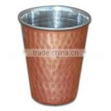Pure Copper Tumbler Cup Glass Pint Glass