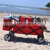 Garden Dumper Cart, Folding Beach Cart With Four Wheels thumbnail-4