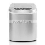 Compact Portable Silver Ice Maker Countertop Ice Cube Maker Machine thumbnail-2