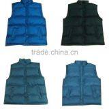 Apparel Stocks Mens Padded Vest Warm Vest 2015 Made in Shishi Man Vest thumbnail-1