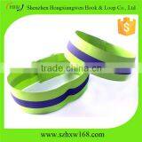 Hook And Loop Closure Elastic Reflective Adjustable Armband thumbnail-3