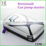 Hot Sale Portable Car Starter ChargerJump Start Type CE,Rosh,mini Power Bank Jump Starter
