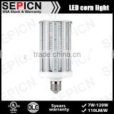 recharg bulb 18w e27 led corn lamp Aluminum+Glass cover ul