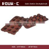 heart shaped ice bricks tray, silicone chocolate mold