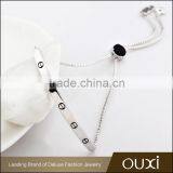 OUXI Simple Style Rhodium Plated Cheap Customized Fashion Bracelet Factory 30336 thumbnail-2