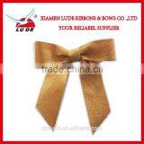 Gold Metallic Ribbon Bow With Tie for Decoration thumbnail-4