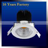 Hot Sale 10W 15W 20W Recessed LED Downlight Dimmable 10W COB LED Downlight thumbnail-1