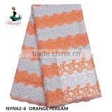 2016 Haniye African French Net Lace Fabric Embroidery Tulle Lace Fabric/NYN62 thumbnail-5