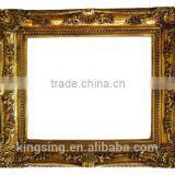 golden color latest European resin painting frame