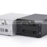 Custom Aluminum Hdd Enclosure,2 Bay SATA Hdd Enclosure
