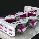 Nail Bar Kiosk for Manicure Table in Mall thumbnail-5