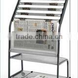 Magazine Rack Book Shelf Newspaper Rack thumbnail-2
