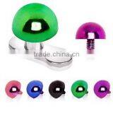 Unique Dermal Skin Diver, Body PieTitanium Piercing Dermal Anchors Skin Diver thumbnail-1