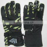 Mens Waterproof Ski Gloves With Full pu Palm thumbnail-1