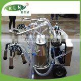 Two Buckets Vacuum Pump Milking Machine thumbnail-2