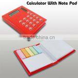 Calculator With Sticky Notes