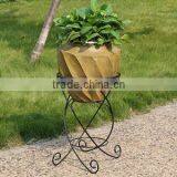 Hotel Use Luxury Pot Fashion Pots Fiberglass Plants Container and Flowers Pots Floating Bonsai thumbnail-3