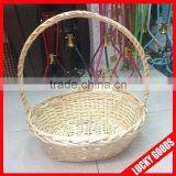 custom bulk wicker baskets for flowers or fruit