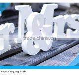 Handmade Wooden Letter White MR & MRS Wooden Letter thumbnail-2