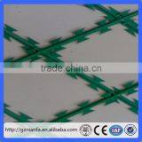 Diamond Hole/Square Hole Galvanized and Pvc Concertina Razor Wire Fence (Guangzhou Factory) thumbnail-4