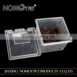 Jiaxing Nomo Hot Selling Thicken Plastic Transport Box for Small Reptiles thumbnail-4