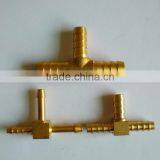 Brass Marterial ,brass T Type Hose Barb Connector ,brass Hose thumbnail-2