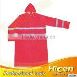 Newest Design High Quality Transparent Long Pvc Raincoat