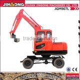 New Loader Hydraulic 7ton JGM907L Wheeled Excavators thumbnail-1